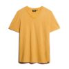 V-Ausschnitt-Slub-Short-T-Shirt mit kurzen Ärmeln V-Ausschnitt-Slub-Short-T-Shirt mit kurzen Ärmeln