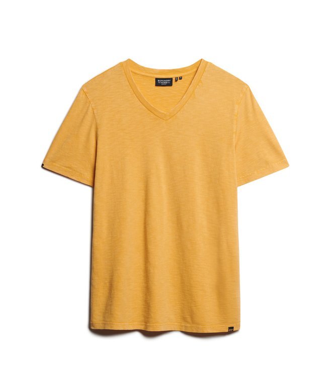 V-Ausschnitt-Slub-Short-T-Shirt mit kurzen Ärmeln V-Ausschnitt-Slub-Short-T-Shirt mit kurzen Ärmeln