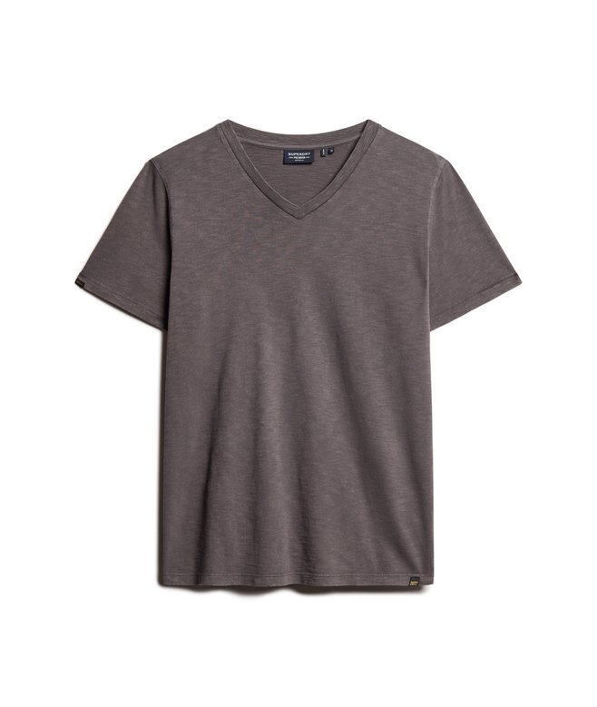 V-Ausschnitt-Slub-Short-T-Shirt mit kurzen Ärmeln V-Ausschnitt-Slub-Short-T-Shirt mit kurzen Ärmeln