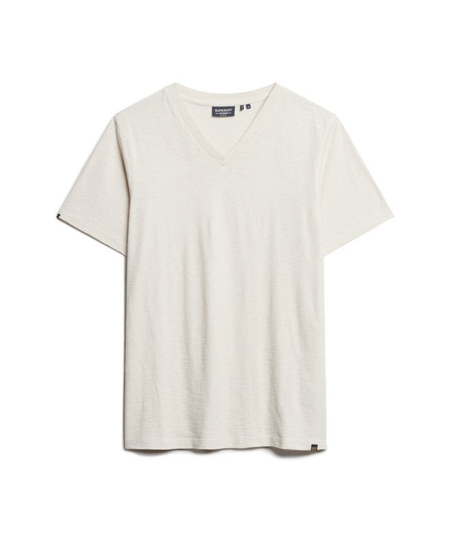 V-Ausschnitt-Slub-Short-T-Shirt mit kurzen Ärmeln V-Ausschnitt-Slub-Short-T-Shirt mit kurzen Ärmeln