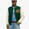 Varsity-Bomberjacke aus Wolle Varsity-Bomberjacke aus Wolle