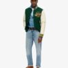 Varsity-Bomberjacke aus Wolle Varsity-Bomberjacke aus Wolle
