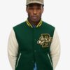Varsity-Bomberjacke aus Wolle Varsity-Bomberjacke aus Wolle