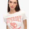 Varsity Flocked Fitted T-Shirt Varsity Flocked Fitted T-Shirt