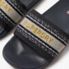 Vegane Pool-Slider mit Gurtband Vegane Pool-Slider mit Gurtband