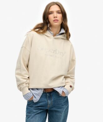 Venue Metallic Relaxed Kapuzenpullover