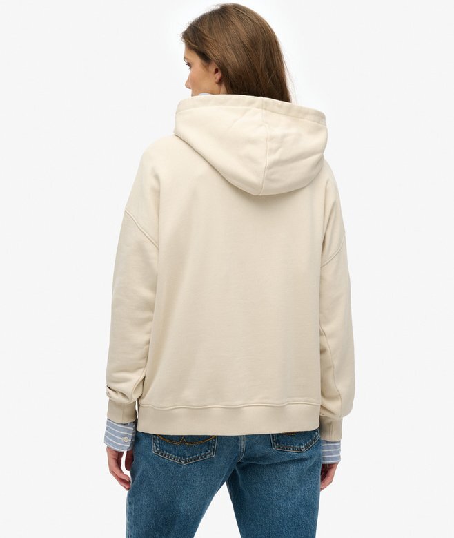 Venue Metallic Relaxed Kapuzenpullover Venue Metallic Relaxed Kapuzenpullover