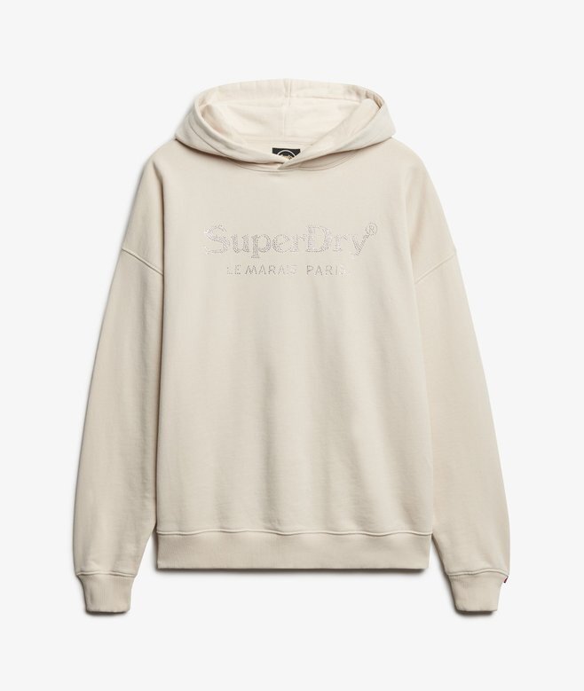 Venue Metallic Relaxed Kapuzenpullover Venue Metallic Relaxed Kapuzenpullover