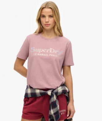 Venue Metallic Relaxed T-Shirt Venue Metallic Relaxed T-Shirt