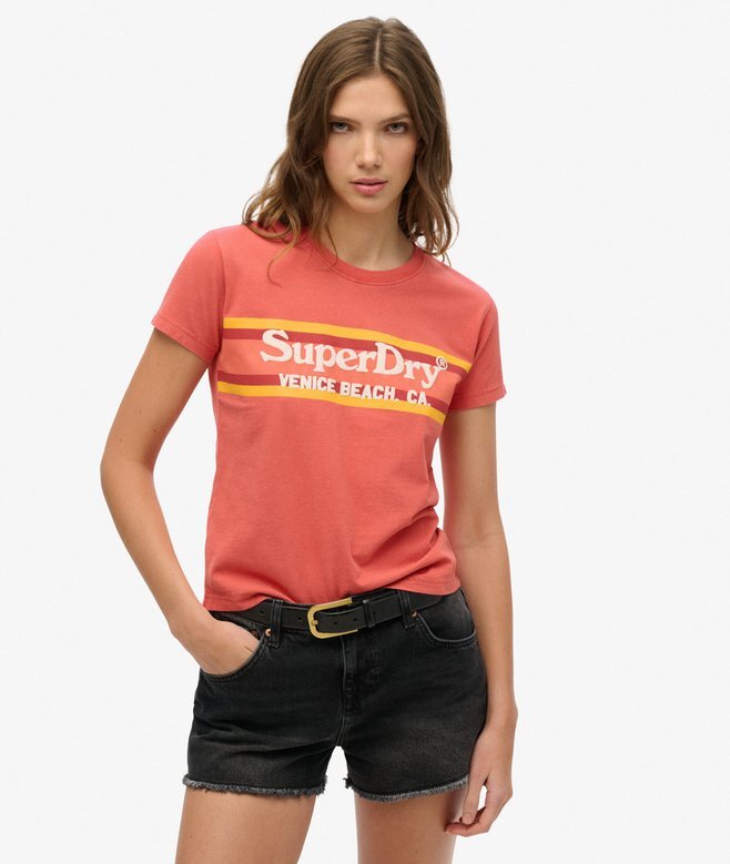 Venue Outdoors Tailliertes T-Shirt Venue Outdoors Tailliertes T-Shirt