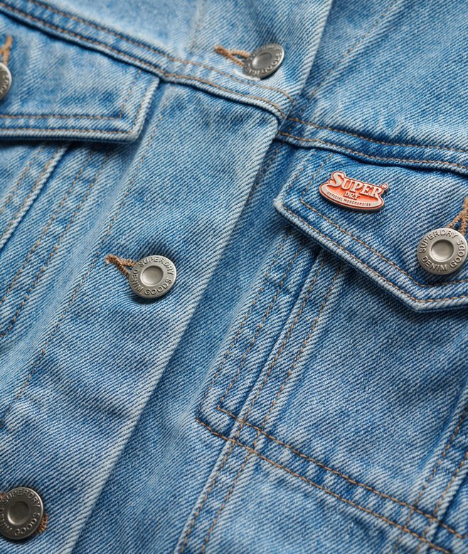 Verzierte Jeansjacke Verzierte Jeansjacke