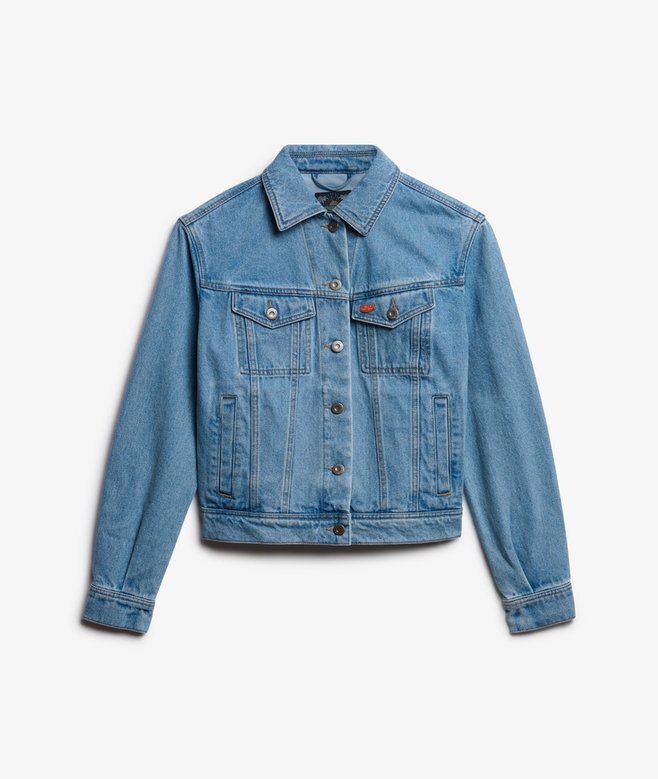 Verzierte Jeansjacke Verzierte Jeansjacke
