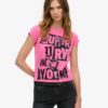 Verziertes Punk-T-Shirt mit Flügelärmeln Verziertes Punk-T-Shirt mit Flügelärmeln
