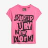 Verziertes Punk-T-Shirt mit Flügelärmeln Verziertes Punk-T-Shirt mit Flügelärmeln