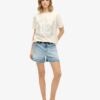 Verziertes Varsity-T-Shirt in lockerer Passform Verziertes Varsity-T-Shirt in lockerer Passform