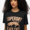 Verziertes Varsity-T-Shirt in lockerer Passform Verziertes Varsity-T-Shirt in lockerer Passform