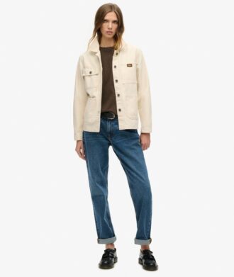 Vintage-Arbeitsjacke aus Organic Cotton