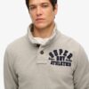 Vintage Athletic Half Button Sweatshirt Vintage Athletic Half Button Sweatshirt