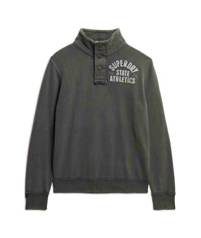 Vintage Athletic Half Button Sweatshirt Vintage Athletic Half Button Sweatshirt