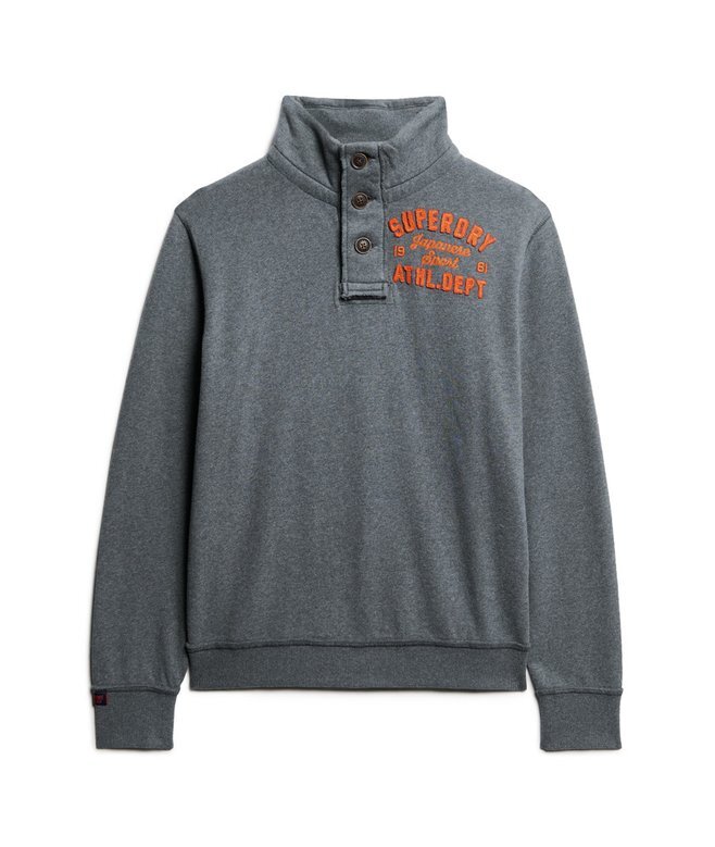 Vintage Athletic Half Button Sweatshirt Vintage Athletic Half Button Sweatshirt