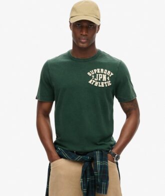 Vintage Athletic Kurzarm-Shorts