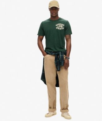 Vintage Athletic Kurzarm-Shorts