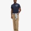 Vintage Athletic Kurzarm-Shorts