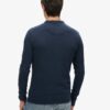 Vintage Athletic Langarm-Henley-Oberteil Vintage Athletic Langarm-Henley-Oberteil
