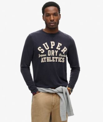 Vintage Athletic Langarm-Oberteil