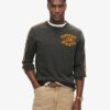 Vintage Athletic Langarm-Oberteil mit Streifen Vintage Athletic Langarm-Oberteil mit Streifen