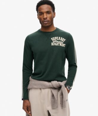 Vintage Athletic Langarm-Oberteil mit Streifen Vintage Athletic Langarm-Oberteil mit Streifen