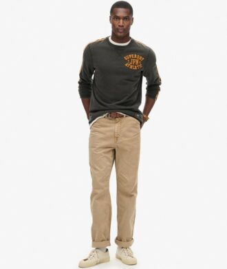 Vintage Athletic Langarm-Oberteil mit Streifen Vintage Athletic Langarm-Oberteil mit Streifen