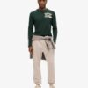 Vintage Athletic Langarm-Oberteil mit Streifen Vintage Athletic Langarm-Oberteil mit Streifen