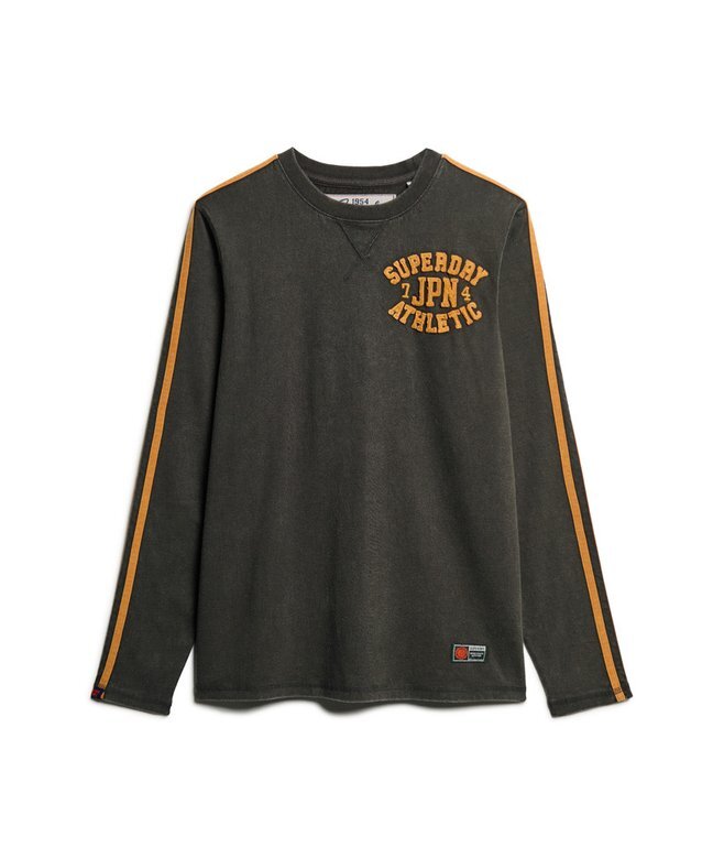 Vintage Athletic Langarm-Oberteil mit Streifen Vintage Athletic Langarm-Oberteil mit Streifen