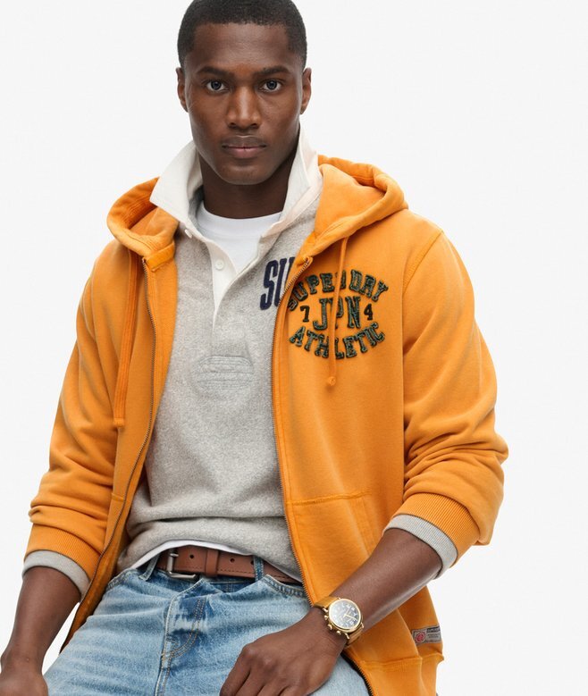 Vintage Athletic Zip Kapuzenpullover Vintage Athletic Zip Kapuzenpullover