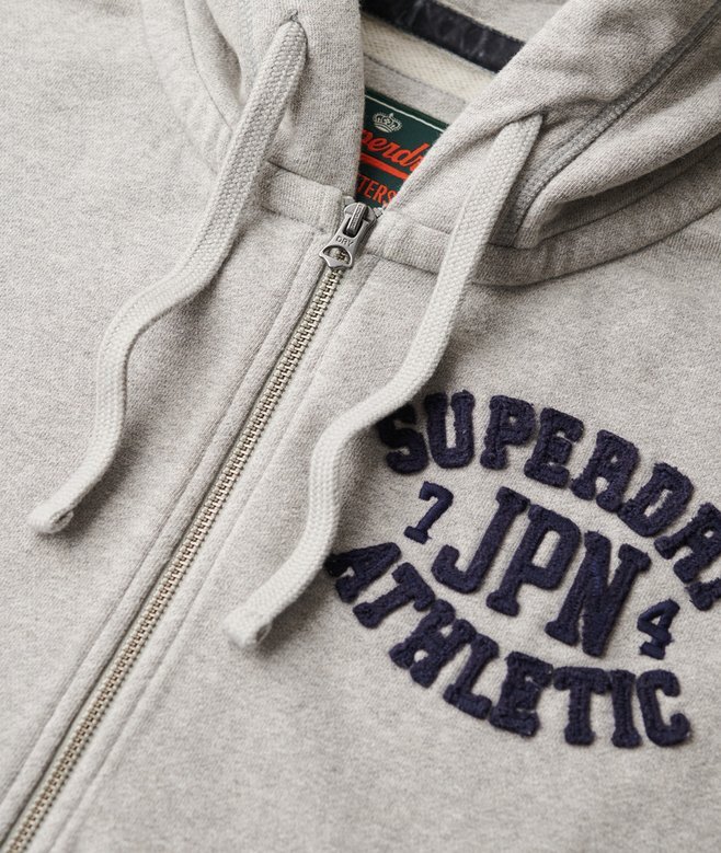 Vintage Athletic Zip Kapuzenpullover Vintage Athletic Zip Kapuzenpullover