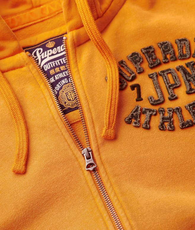 Vintage Athletic Zip Kapuzenpullover Vintage Athletic Zip Kapuzenpullover