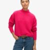 Vintage Essential Pullover mit Stehkragen Vintage Essential Pullover mit Stehkragen