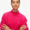Vintage Essential Pullover mit Stehkragen Vintage Essential Pullover mit Stehkragen