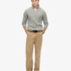 Vintage Jacob Half-Zip-Pullover mit Zopfmuster Vintage Jacob Half-Zip-Pullover mit Zopfmuster