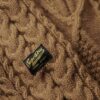 Vintage Jacob Half-Zip-Pullover mit Zopfmuster Vintage Jacob Half-Zip-Pullover mit Zopfmuster
