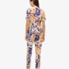 Vintage-Jumpsuit aus gewebtem Stoff