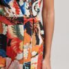 Vintage-Jumpsuit aus gewebtem Stoff