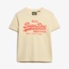 Vintage-Logo-Neon-T-Shirt mit enger Passform