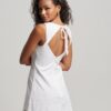 Vintage-Mini-Kleid mit Stickerei