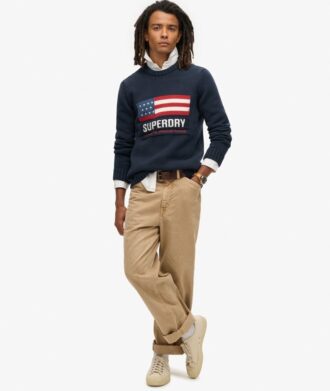 Vintage-Pullover im Sport-Look Vintage-Pullover im Sport-Look