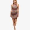 Vintage-Racer-Kleid mit Streifen Vintage-Racer-Kleid mit Streifen