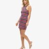 Vintage-Racer-Kleid mit Streifen Vintage-Racer-Kleid mit Streifen