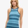 Vintage-Racer-Kleid mit Streifen Vintage-Racer-Kleid mit Streifen