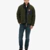 Vintage Retro Borg Fleece-Jacke Vintage Retro Borg Fleece-Jacke